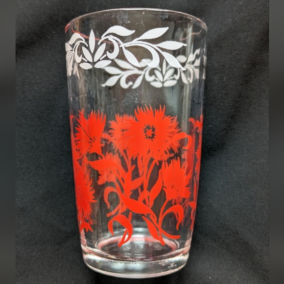 1950s Swanky Swig Juice Glasses, collectible / vintage/ antique, Bustling Betsy - Picture 12 of 16